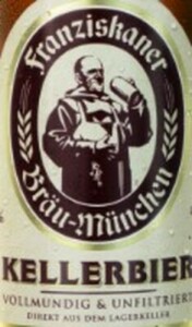 Franziskaner Kellerbier unfiltriert