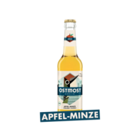 Ostmost Grünspecht Apfel-Minze Bio Schorle