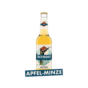 Ostmost Grünspecht Apfel-Minze Bio Schorle